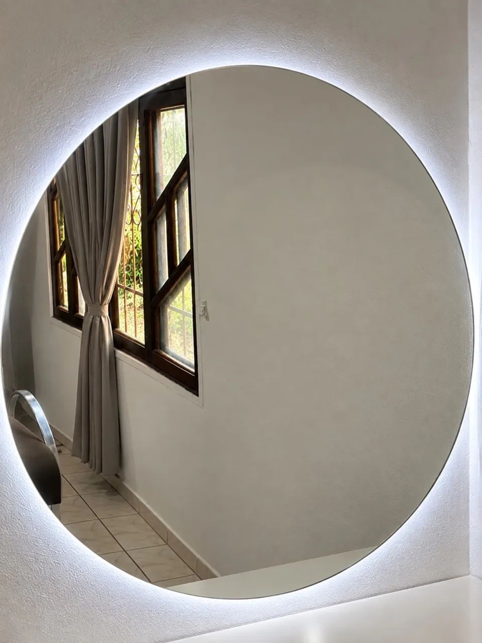 Espelho com led 