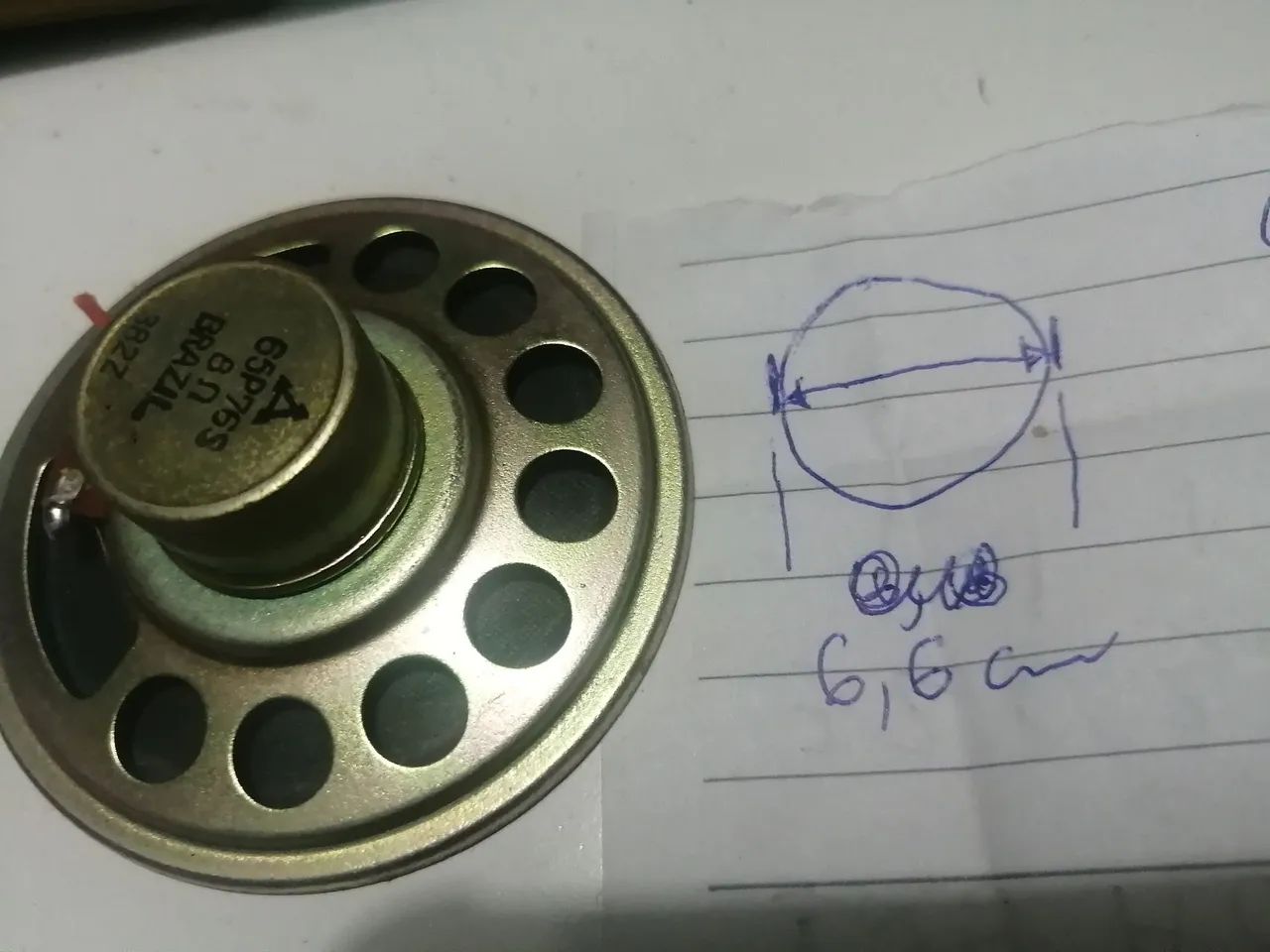 Alto falantes originais do fone de ouvido magnavox antigo! - Foto 4