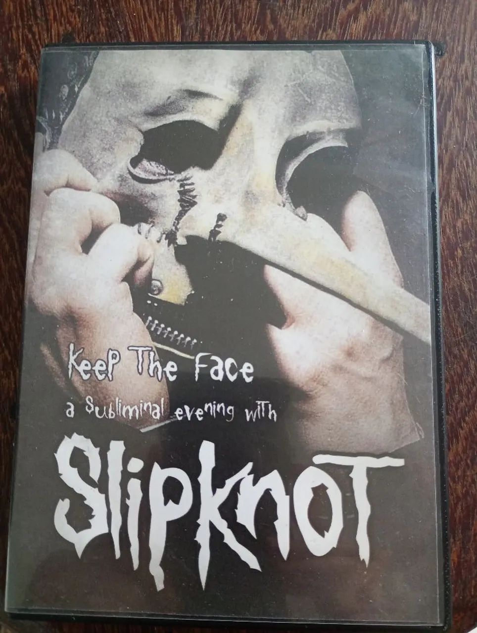 DVD Slipknot "Keep the face a subliminal evening with" (usado)