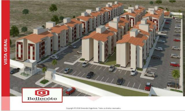RS 500,00 de Entrada, Apartamentos de 2 Quartos com Varanda à Venda, Estrada de Ribamar - Foto 3