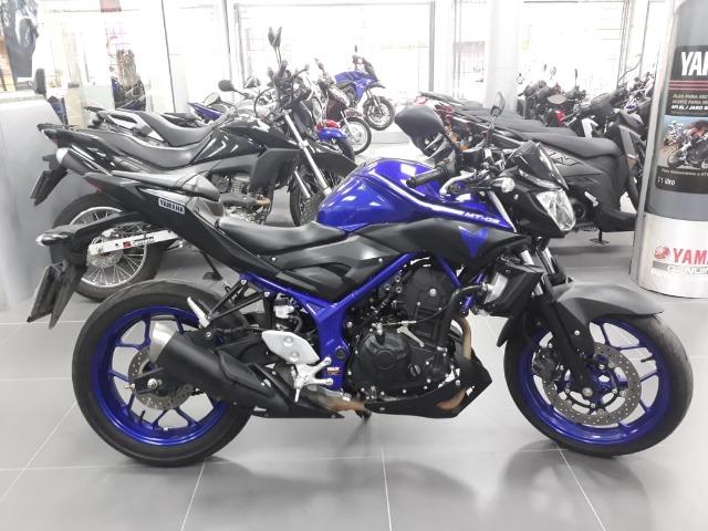 MT 03 Azul 2018 / linda moto , semi nova na Yamaha de Sapiranga, consulte!