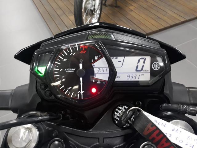 MT 03 Azul 2018 / linda moto , semi nova na Yamaha de Sapiranga, consulte! - Foto 5
