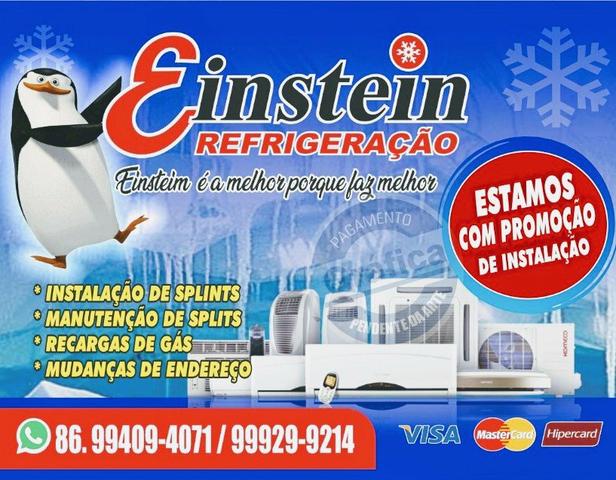 Instalação de splits na promoção