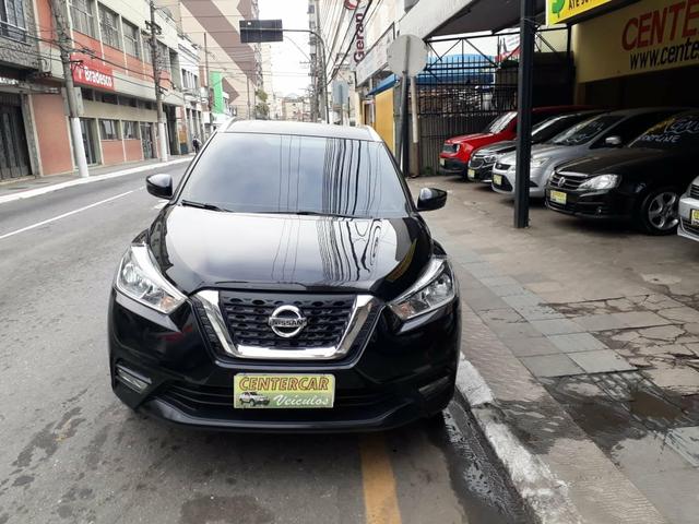 Kicks sv 1.6 flex 2018 ipva pago, gnv injetado, couro, multimídia - Foto 2