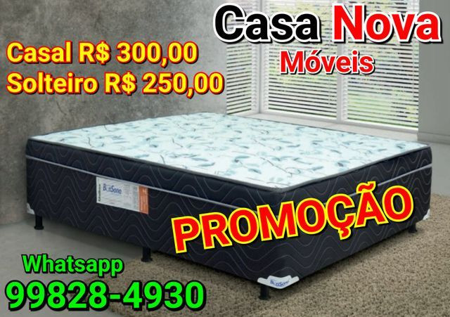 Cama Box (ACEITO CARTÃO)