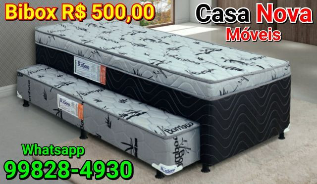 Cama Box (ACEITO CARTÃO) - Foto 3