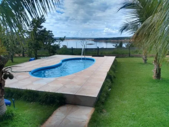 Casa de temporada/Chácara/Rancho p/ FDS e Feriados -Beira do lago-90 km de BSB
