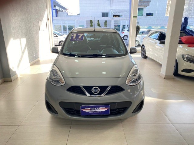 NISSAN MARCH S 1.0 MANUAL LEILAO DE FINANCEIRA 2017!!!