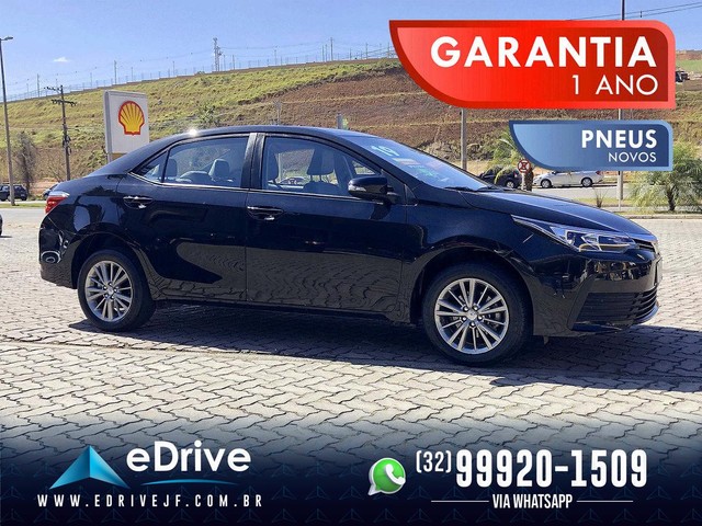 TOYOTA COROLLA GLI 1.8 FLEX AUT. 1 ANO DE GARANTIA CARRO DOS SONHOS TROCO 2019