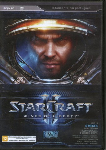 Kit Game Starcraft 2 Wings Of Liberty + Manual E Passes