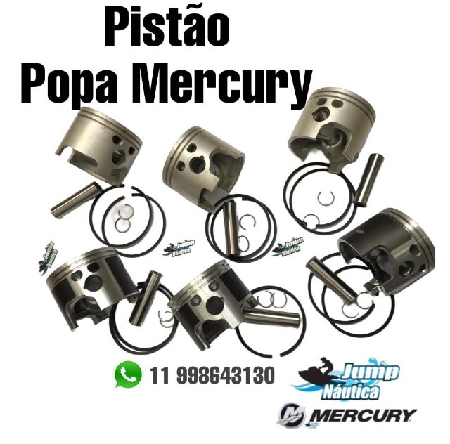 Pistao motor de popa Mercury 