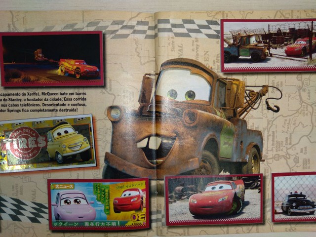 Álbum de figurinhas CARROS - Foto 2