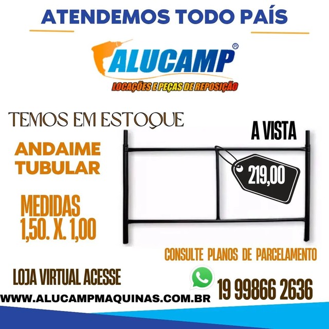 Vendas Andaimes e acessórios Novos - Foto 2