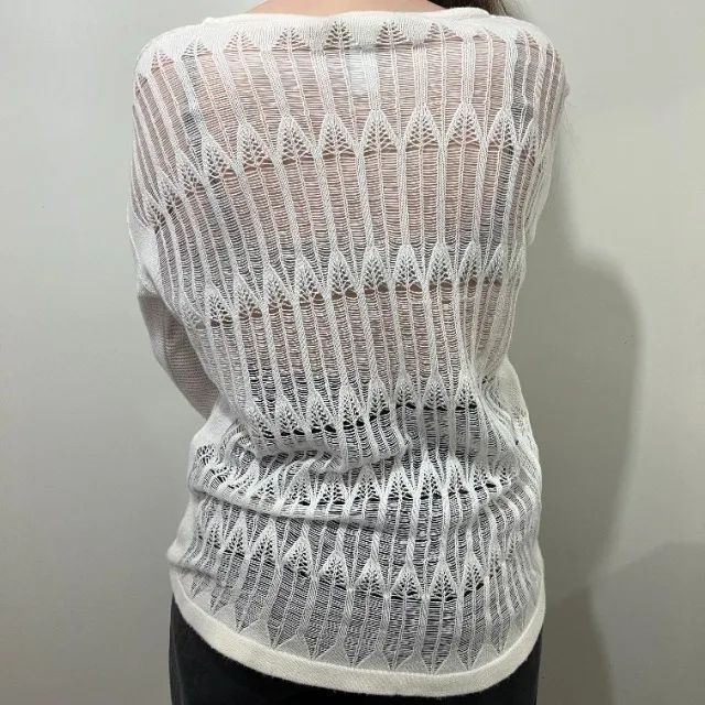 tricô off white - Foto 5