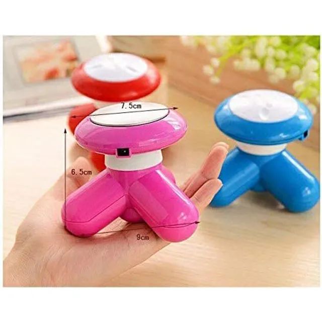 Mini massageador corporal portátil  - Foto 4
