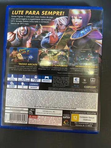 Jogo PS4 Street Fighter V (Arcade Edition)