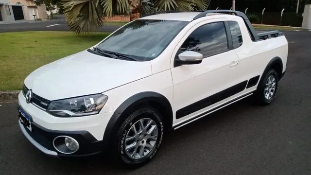 webSeminovos  Volkswagen Saveiro Cross CE 1.6 8V Branco 2013/2014