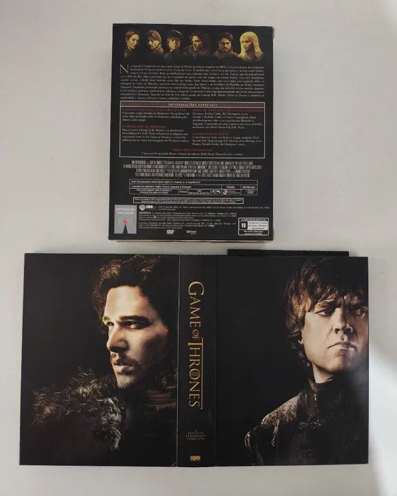 Game of Thrones - Segunda Temporada Completa - 5 DVDs - Foto 3