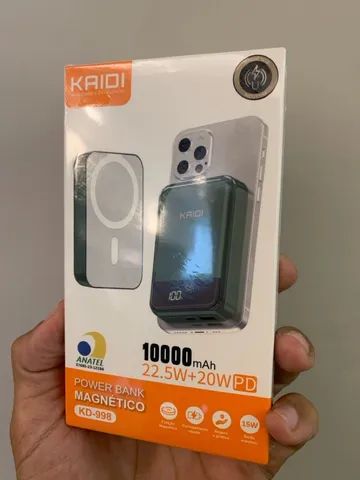 CARREGADOR MAGNÉTICO POR INDUÇÃO 1000 mah