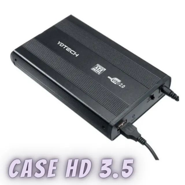 Case HD Externo 3.5 Sata USB 2.0 Gaveta PC Notebook HDD _ EL70 - Foto 4