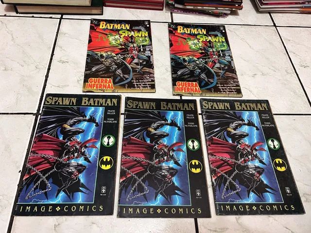 Batman e spawn 45,00 cada 