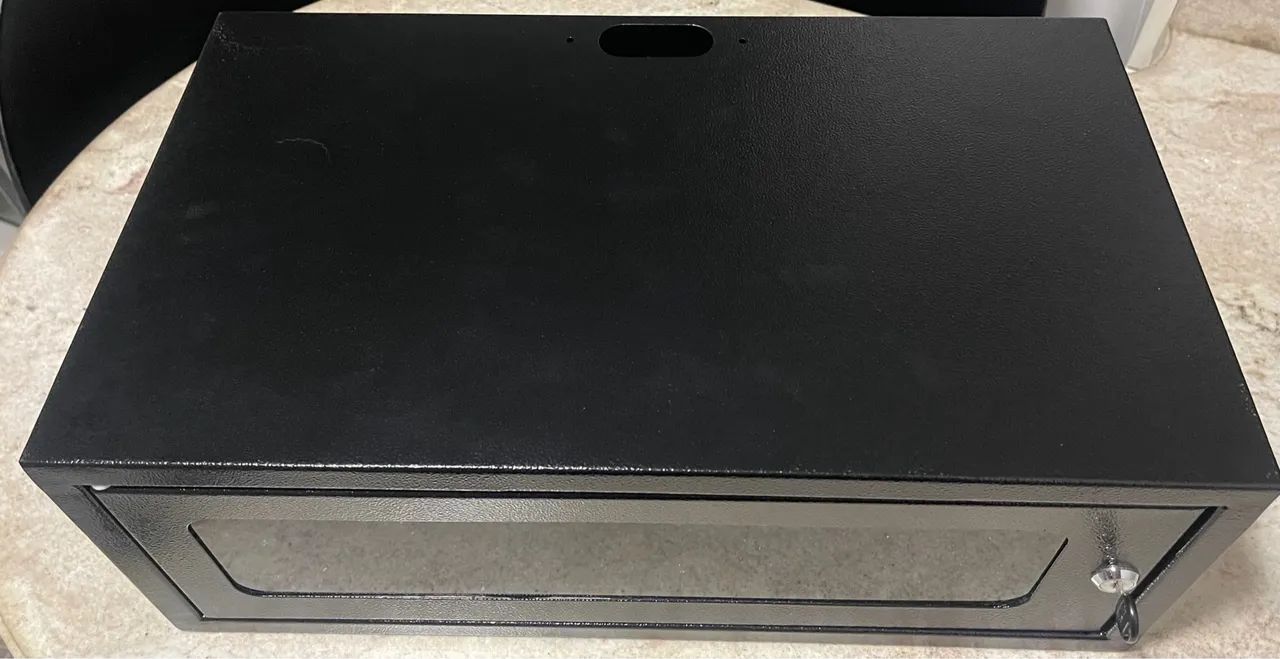 Rack Gabinete para servidor para parede ou bancada com chave   - Foto 5