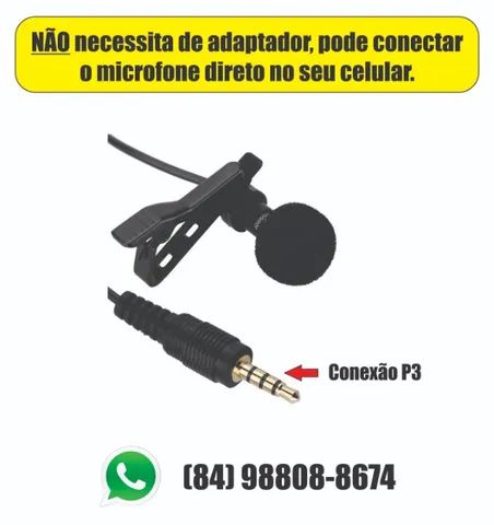 Microfone de Lapela P3 - Foto 2