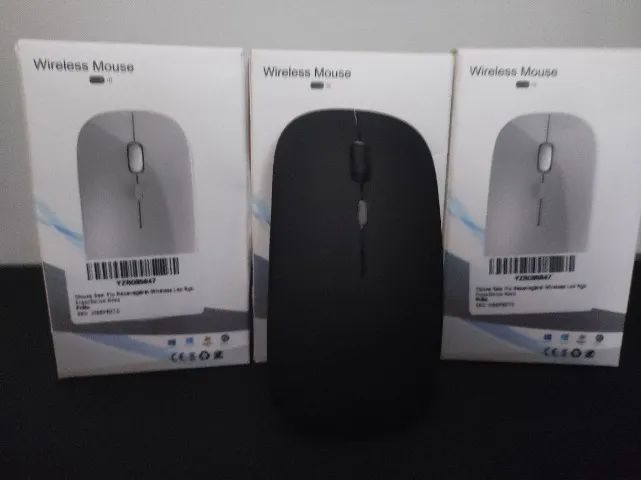 Mouse sem fio recarregável - Novo  - Foto 4