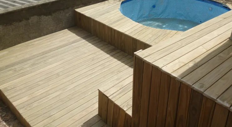 Deck de Pinus autoclave - pronta entrega