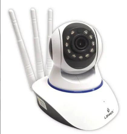 Câmera IP 3 Antenas Wi-fi com visão Noturna Sensor Movimento, serve como babá eletrônica - Foto 5