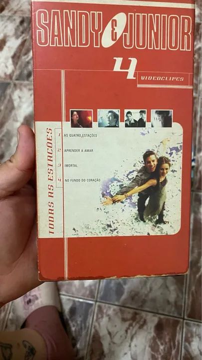VHS Sandy e Junior - Todas as Estações (VHS)