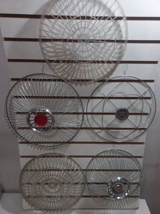 5 grades frontal de ventilador antigo 