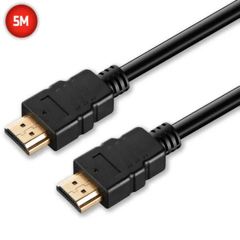 Cabo HDMI Grasep 1.4 5M Full HD 1080p - D-H5000 - WZetta