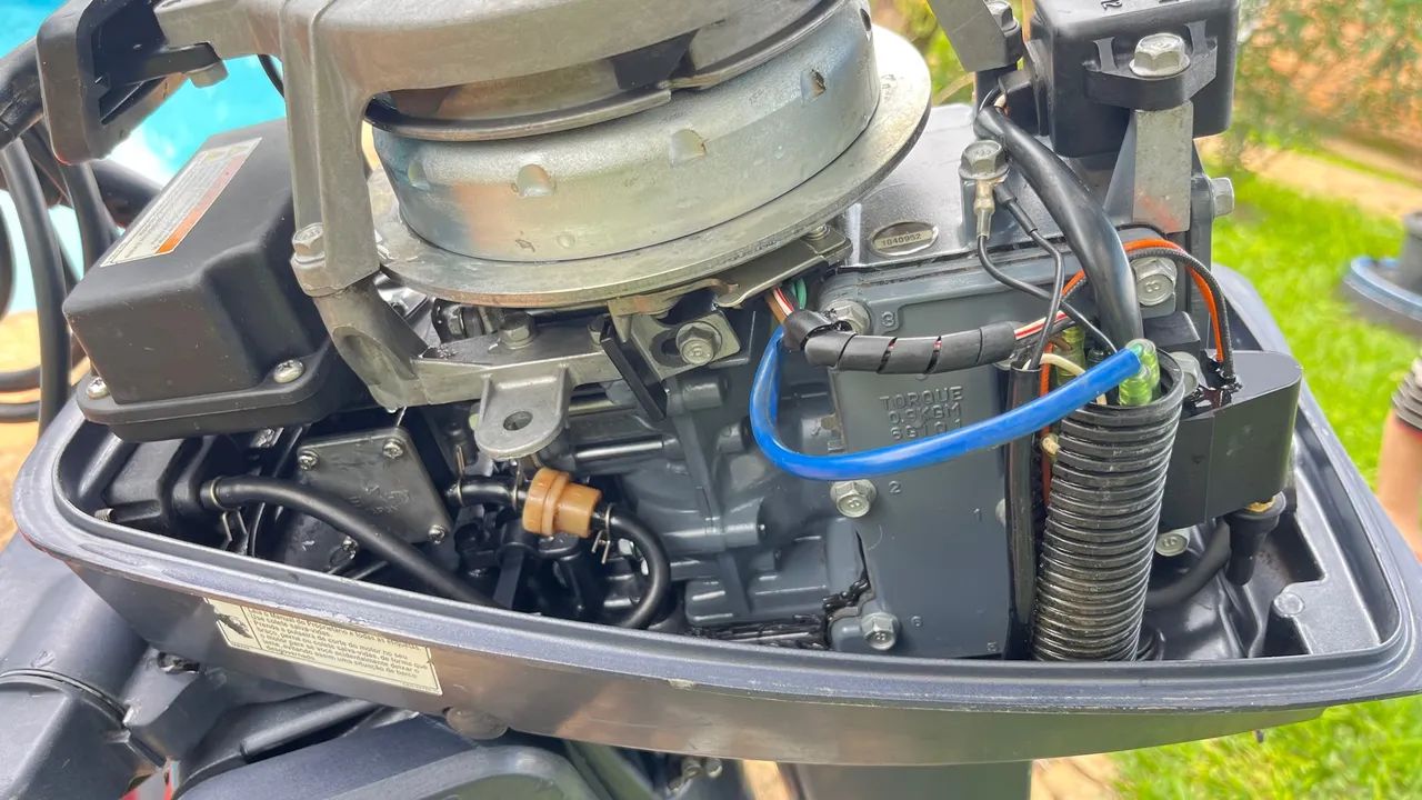 Motor de Popa Yamaha 2 Tempos - Foto 8