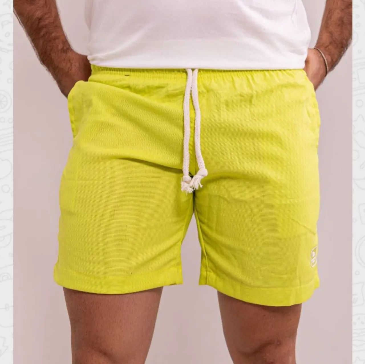 Bermuda Masculina Linho - Foto 5