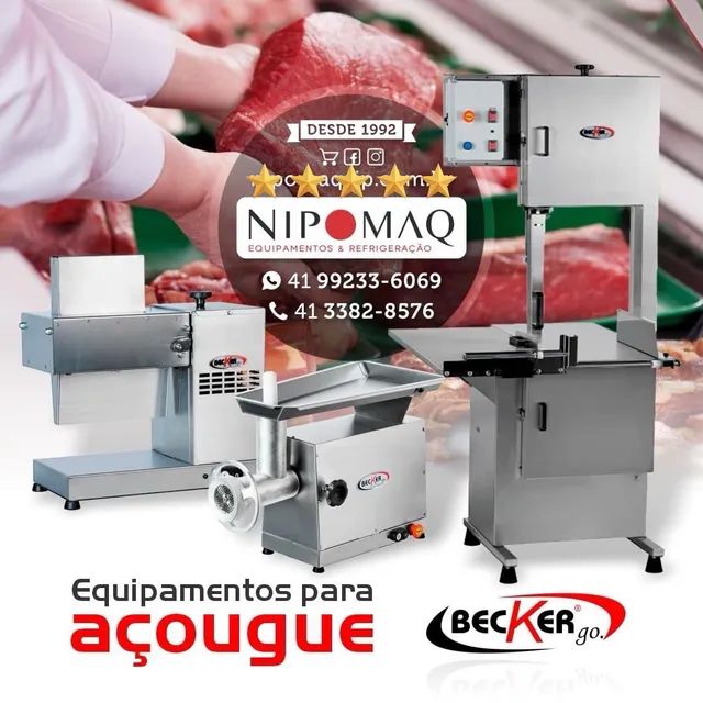 SERRA FITA BECKER MOEDOR DE CARNE BECKER AMACIADOR DE BIFE BECKER