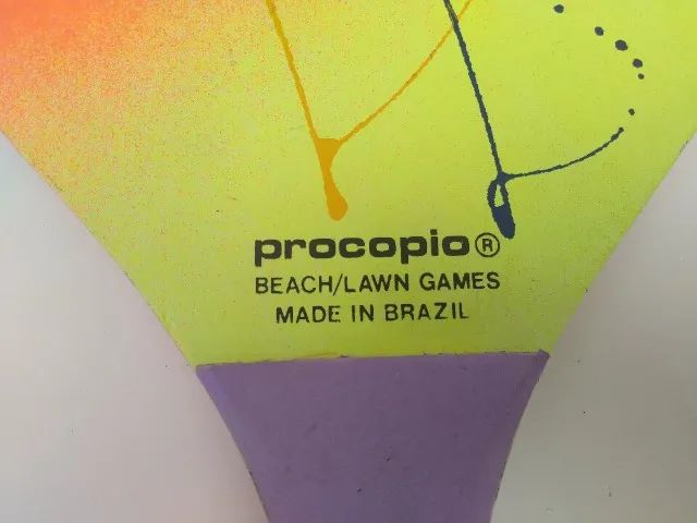 Par De Raquetes De Tênis De Praia Procopio Neons  - Foto 4