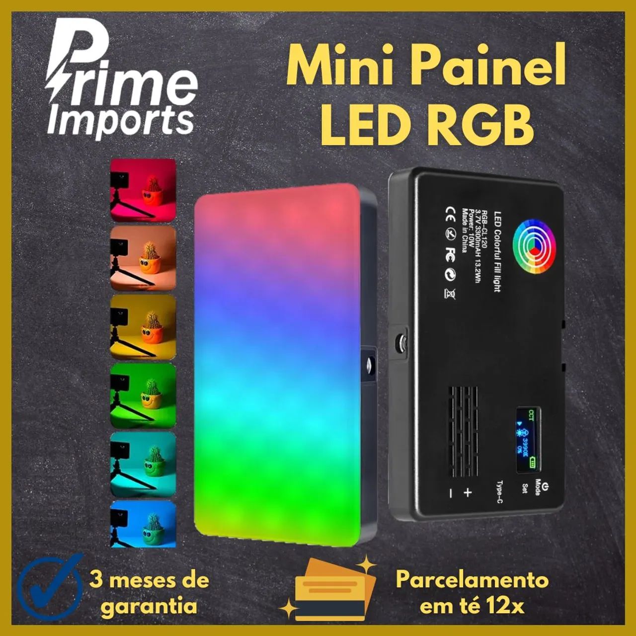 Mini Painel LED RGB