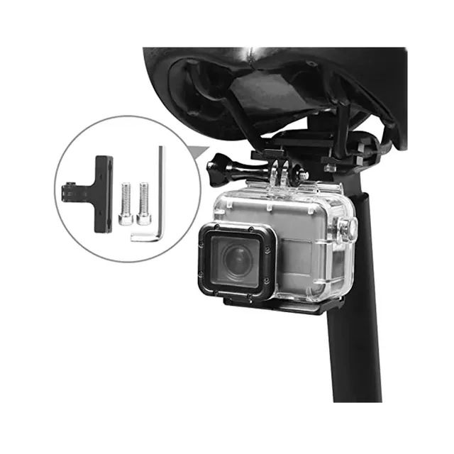 Suporte Gopro para selim de bicicleta 