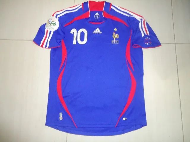 Camisa França 2006 10 Zidane