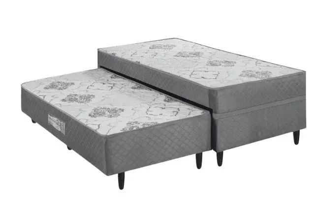 quarto colchao bibox solteiro molas ensacadas 