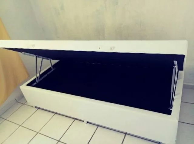 Cama Solteiro c/ bau  entrega grátis  - Foto 4