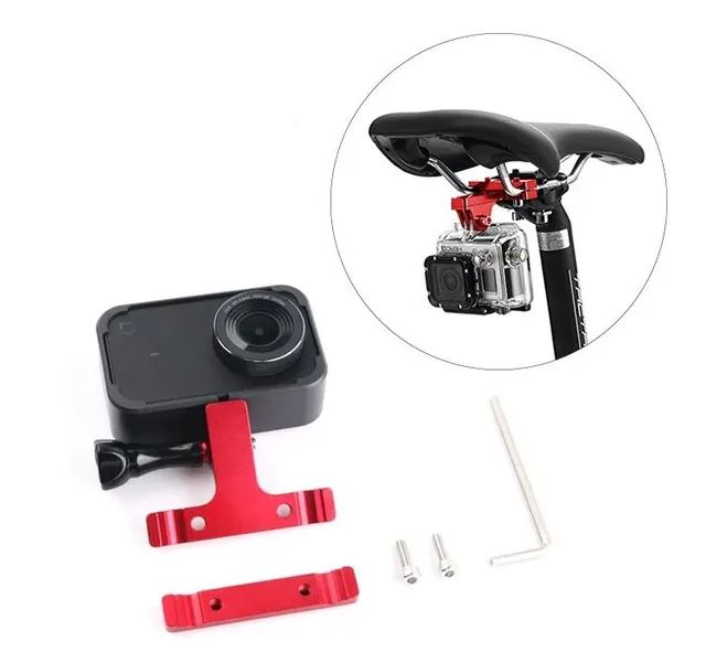 Suporte Gopro para selim de bicicleta  - Foto 2
