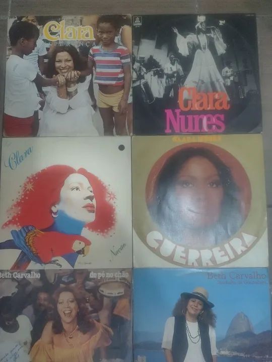 Vendo 8 LPS Clara Nunes e Bethi Carvalho.