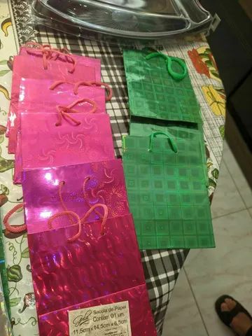 Mini Sacolas para Presente - Foto 2