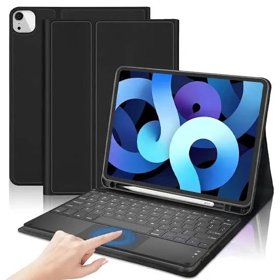 Case iPad 10 com teclado Bluetooth 