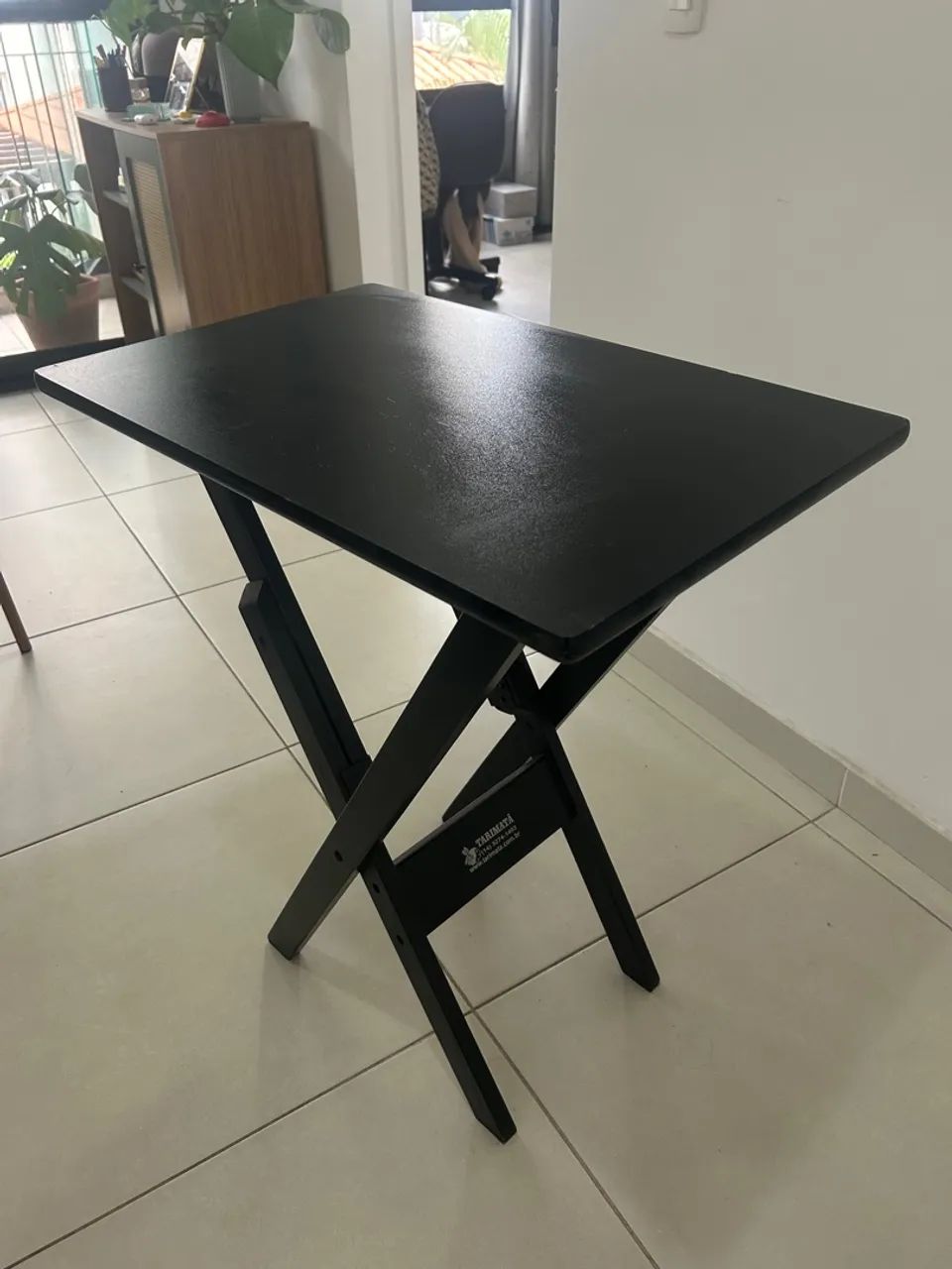 Mesa Dobrável Preta