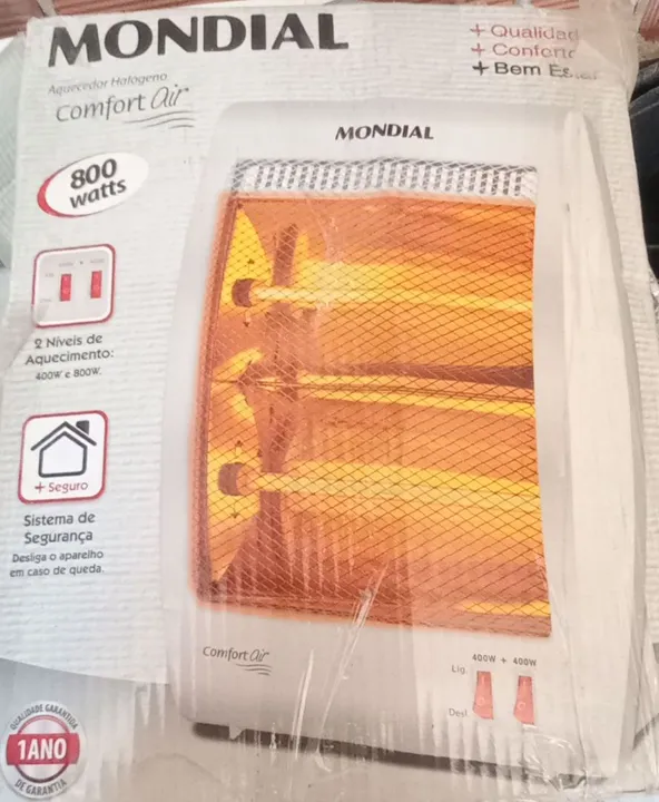Aquecedor Halogênio Mondial Comfort Air 800W