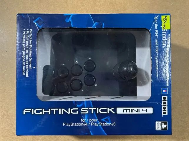 Controle HORI Fighting Stick Mini 4 para PS3/PS4