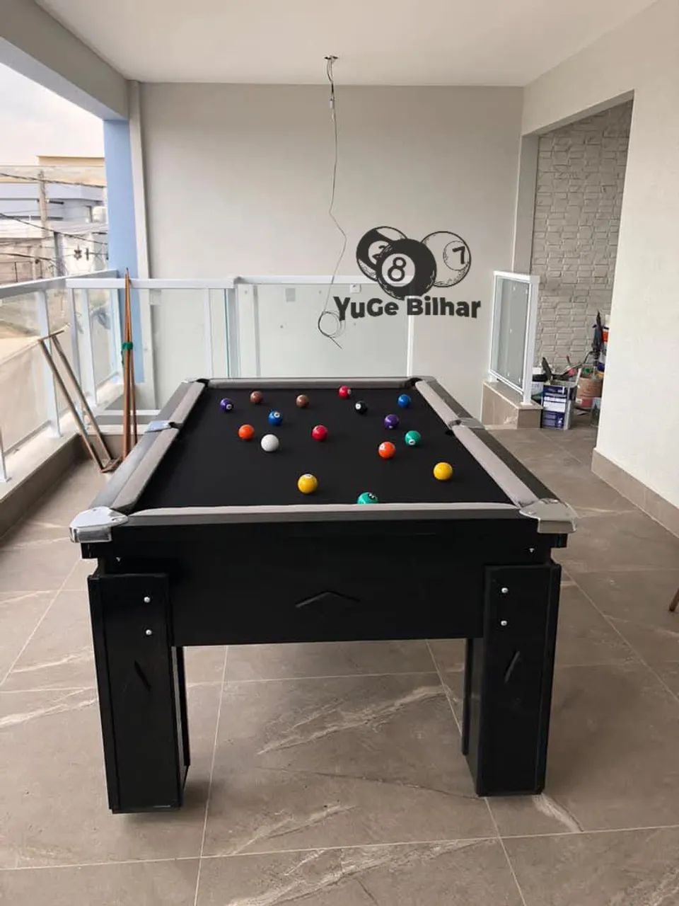 Mesa de bilhar fabricamos de acordo com o gosto do cliente  - Foto 3